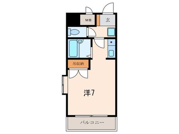 オリエンタル東新町の物件間取画像